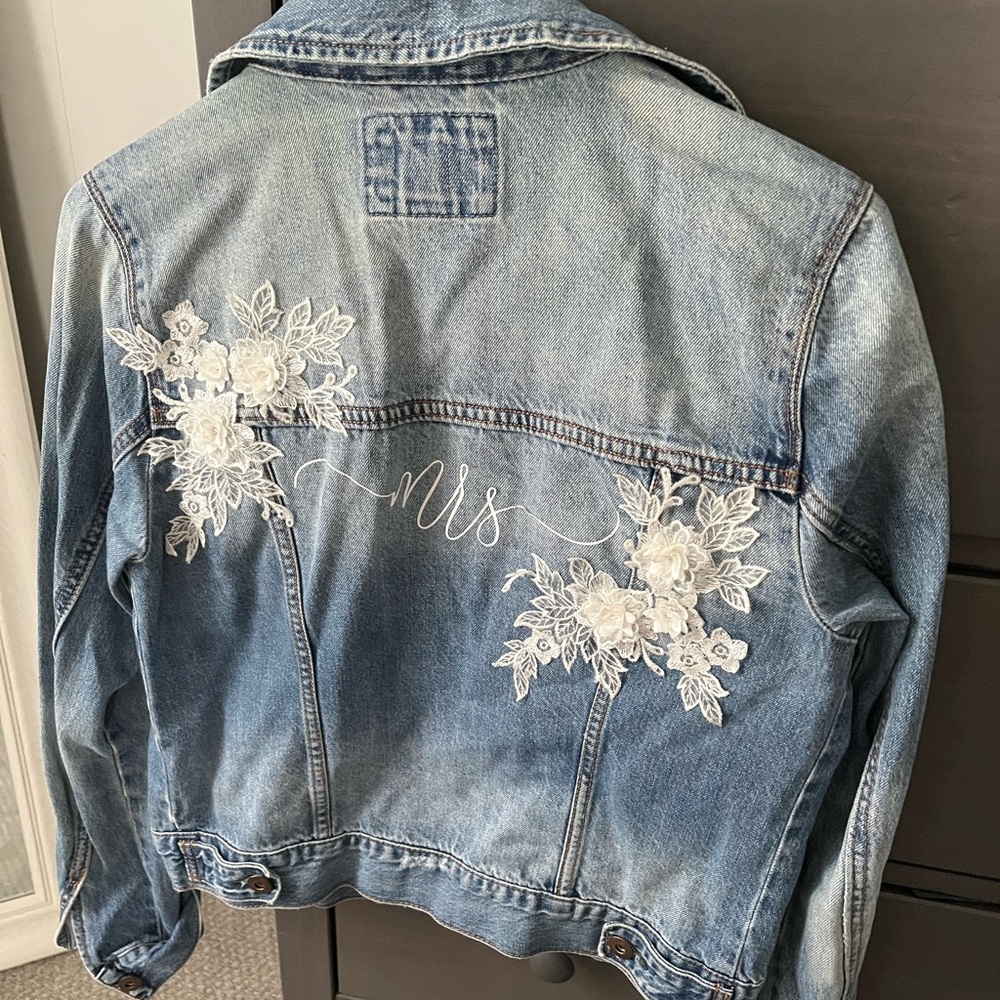 Custom Mrs. Denim jacket